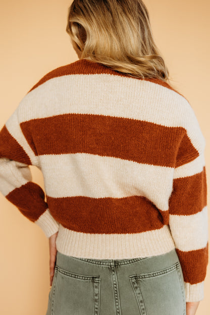 Thick knit chunky sweater | PINK DESERT