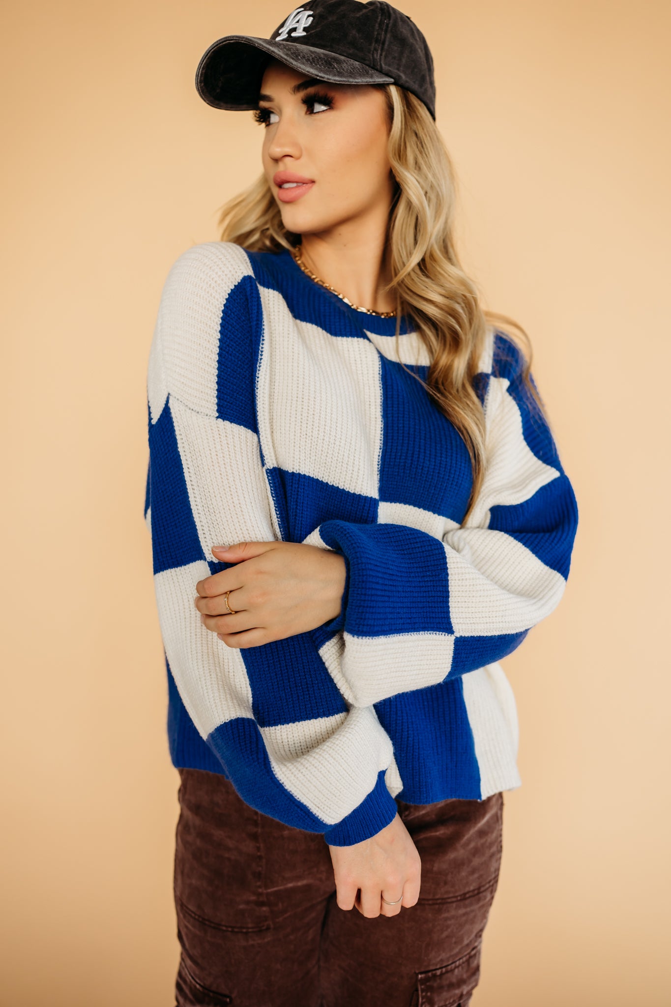 Cozy knit chunk sweaters for fall | PINK DESERT