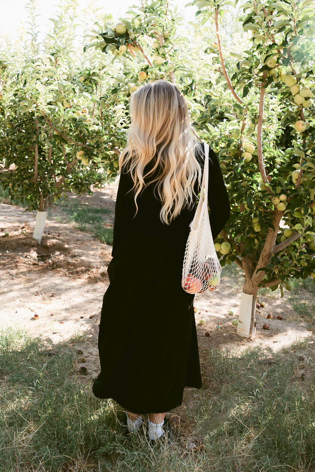 THE TRACIE CARDIGAN AND SKIRT SET IN BLACK