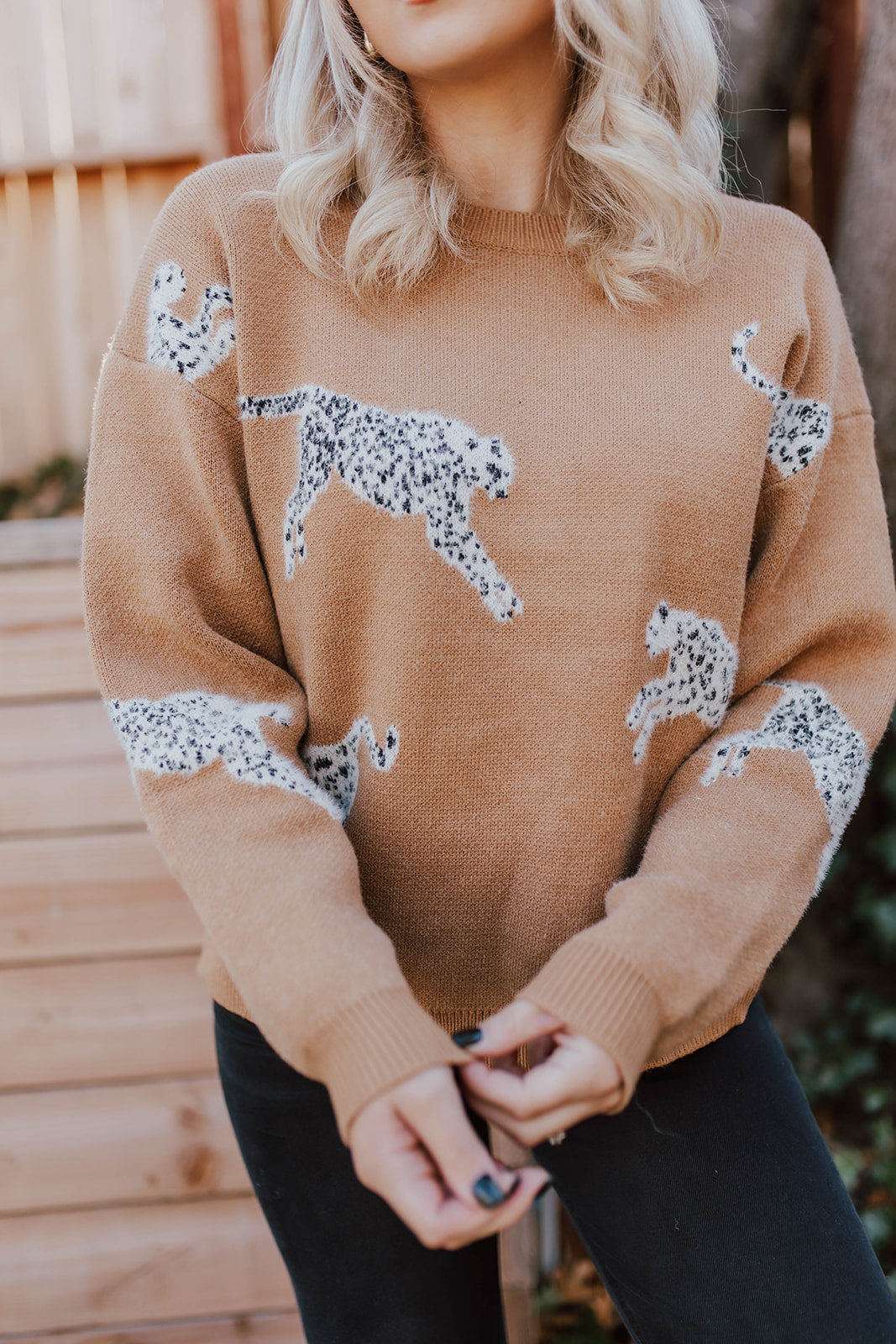 Snow leopard hotsell jumper