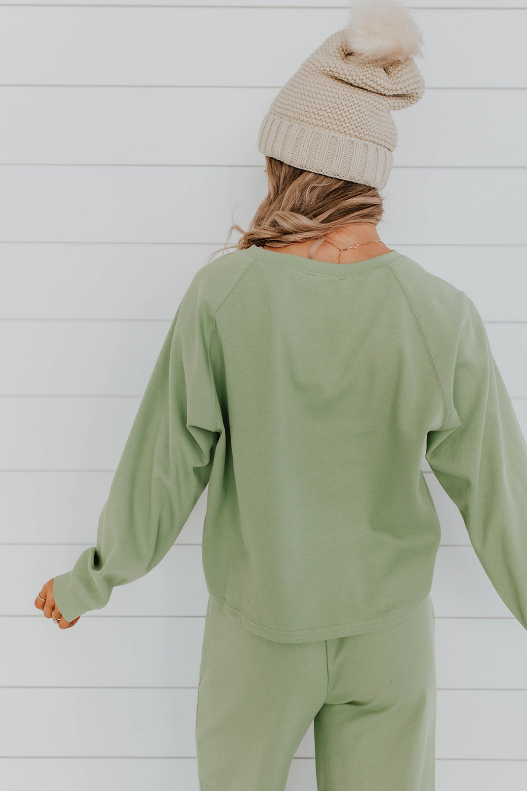 Light olive green sweatshirt store