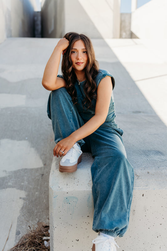 THE KYLIE CROSSOVER SET IN TEAL