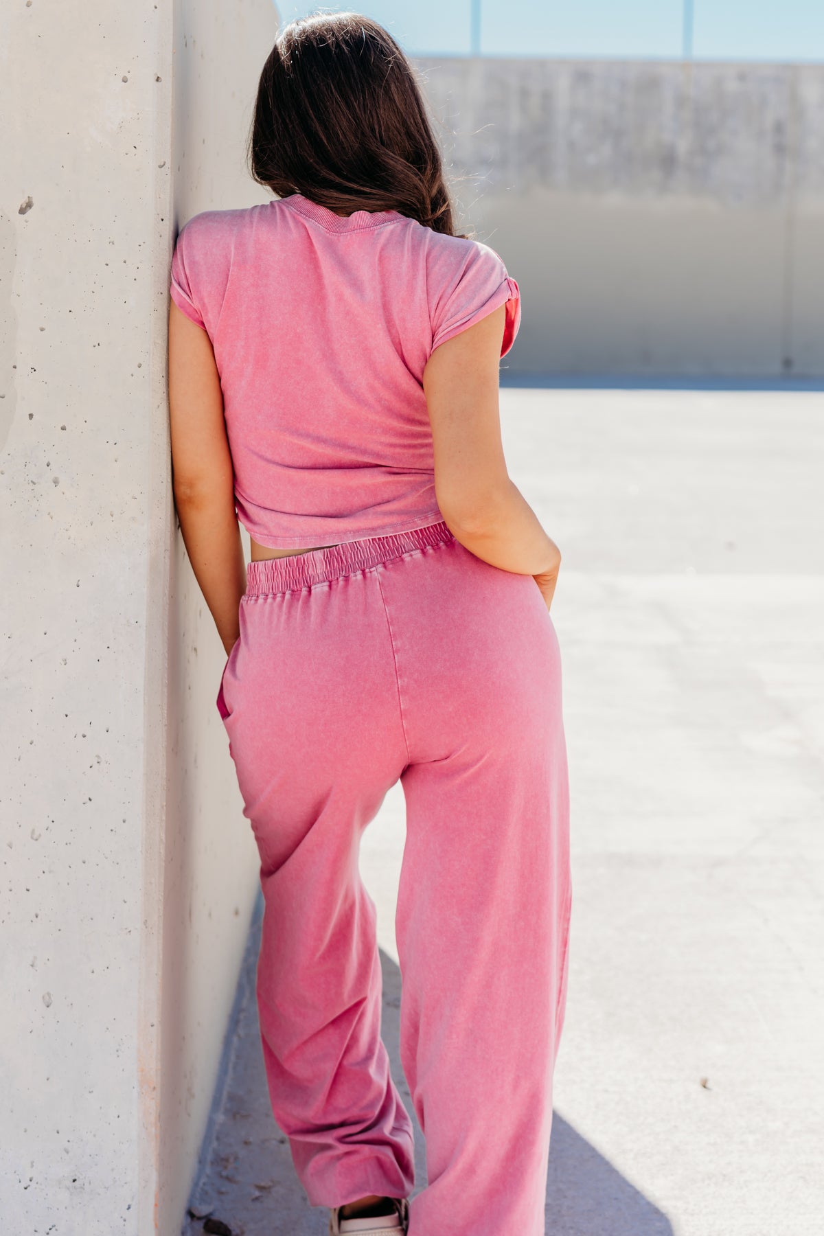 THE KYLIE CROSSOVER SET IN FUCHSIA