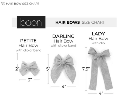 BOON PETITE HAIR BOW