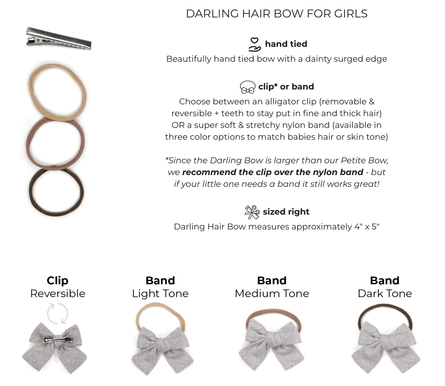 BOON DARLING HAIR BOW