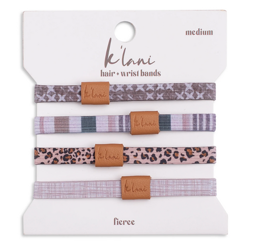 THE FIERCE K'LANI WRIST BANDS