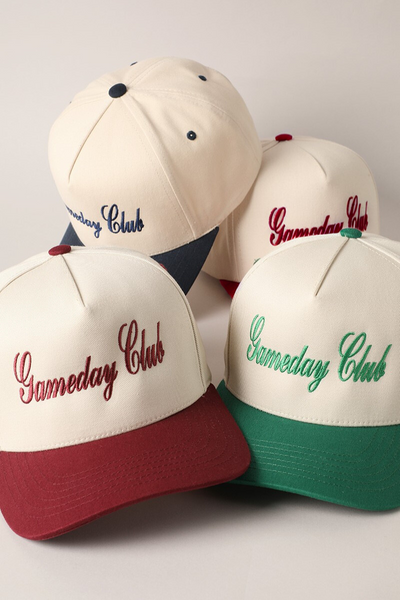 Gameday Social Club Two-Toned Baseball Hat Universal Thread Target Beige/Red Game Day Social Club Two-Toned Vintage Hat main image 3