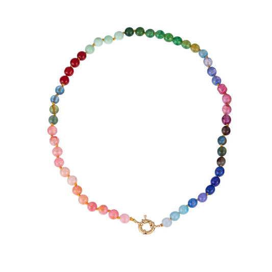 THE RAINBOW GEMSTONE NECKLACE