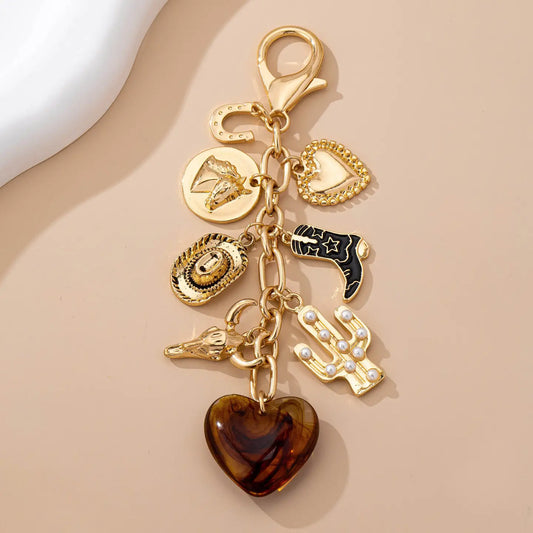 THE WESTERN CHARM BAG CHARM
