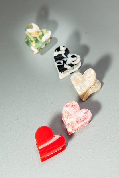 THE SWEETHEART CLAW CLIP PACK