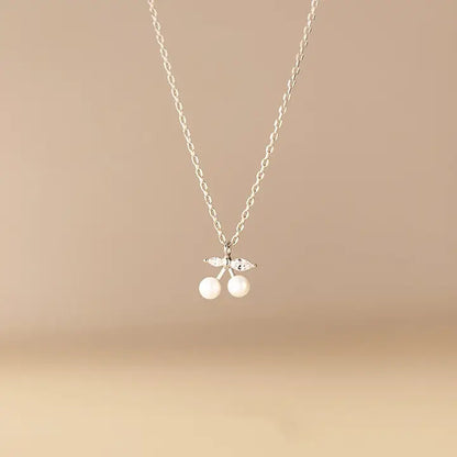 THE PEARL CHERRY NECKLACE