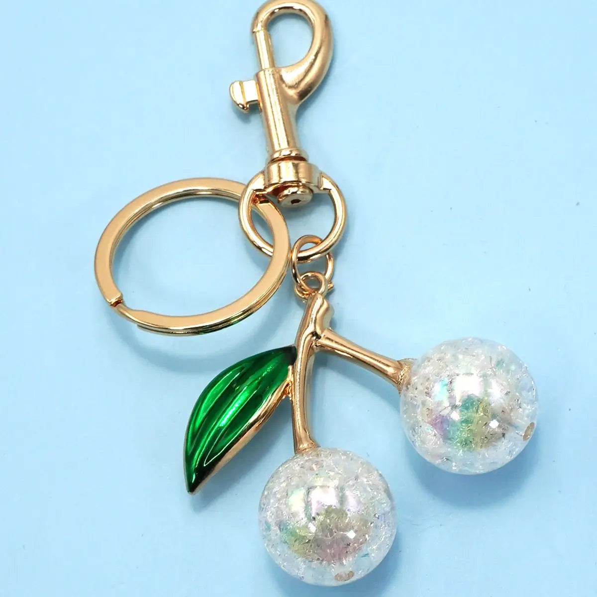 THE CHERRY DROP KEYCHAIN BAG CHARM