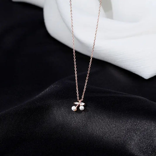 THE PEARL CHERRY NECKLACE