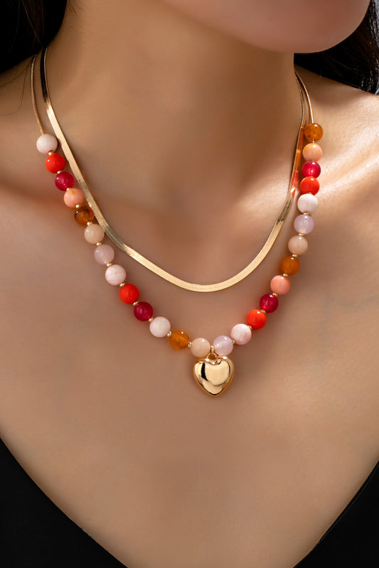THE SUNSET SWEETHEART LAYERED NECKLACE