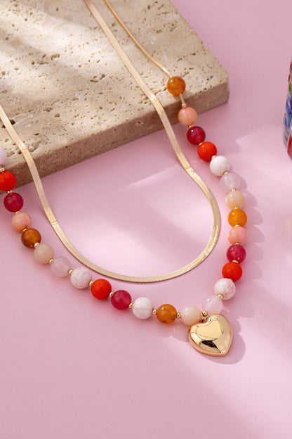 THE SUNSET SWEETHEART LAYERED NECKLACE
