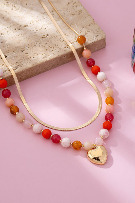 THE SUNSET SWEETHEART LAYERED NECKLACE
