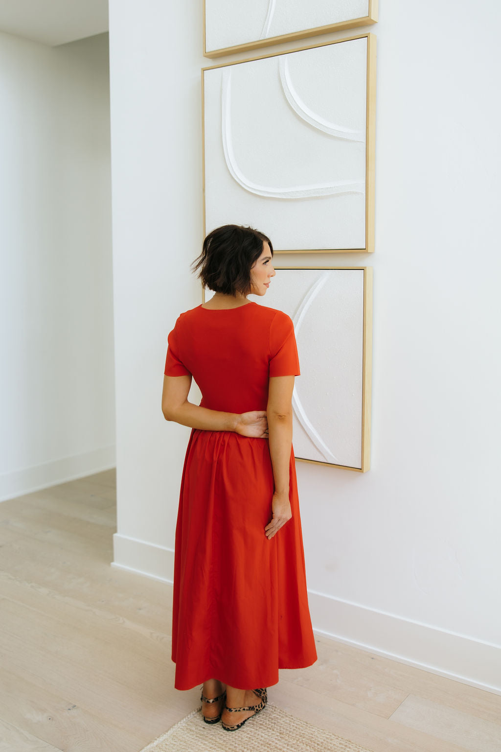 THE FAYE SOLID MAXI DRESS IN RED Pink Desert THE FAYE SOLID MAXI DRESS IN RED Pink Desert