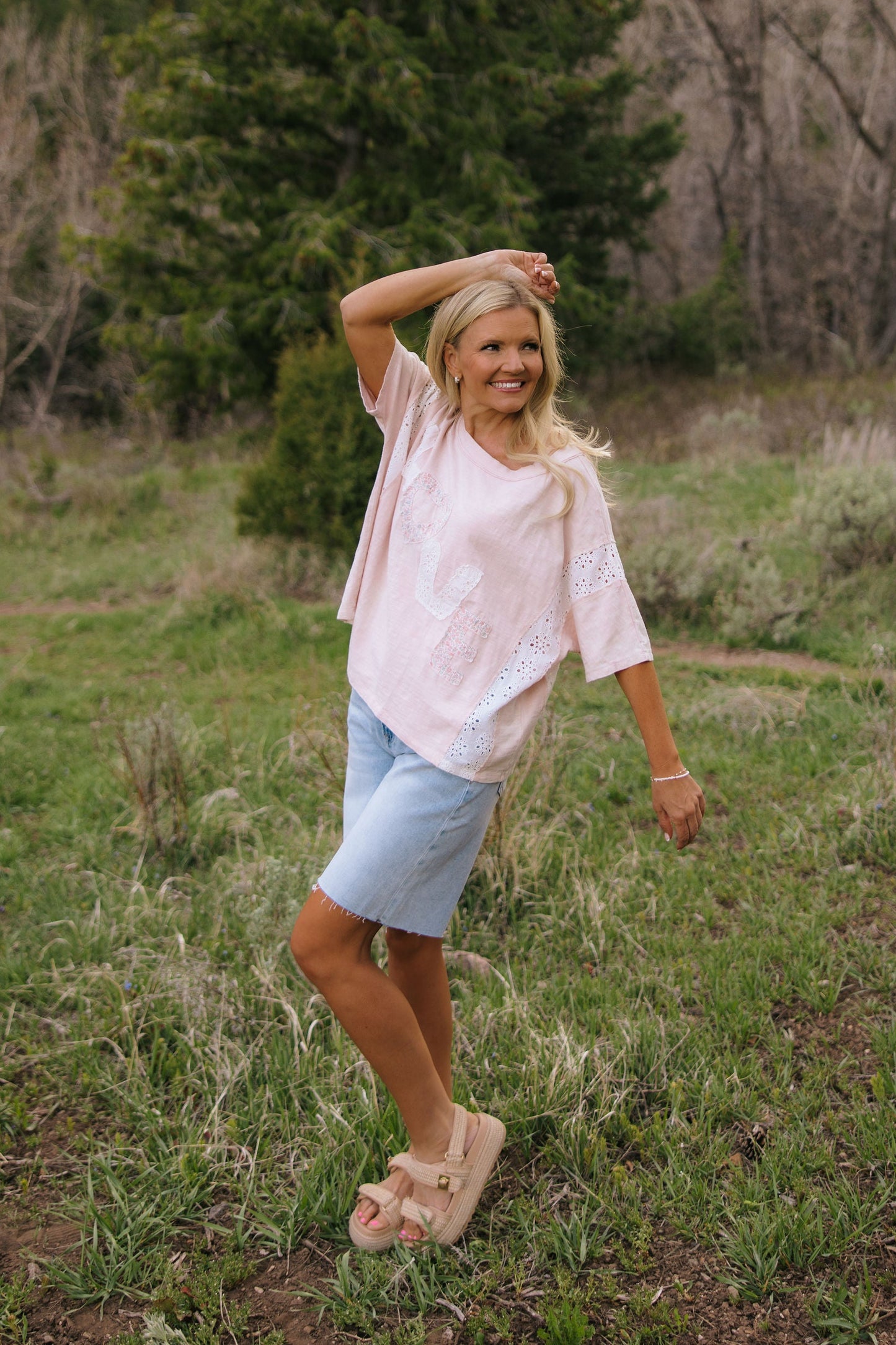 THE NIKKI LOVE PATCHWORK TEE