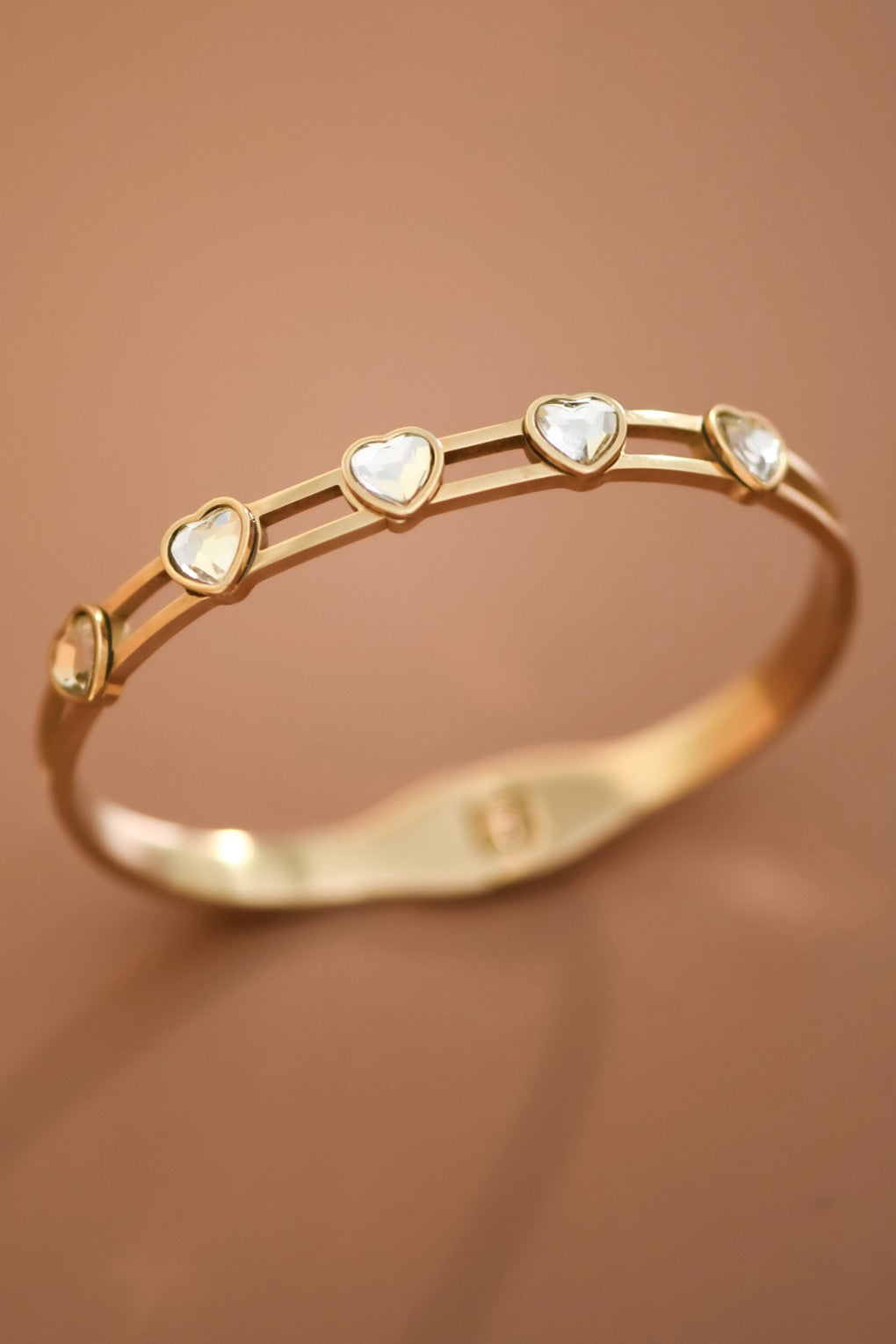 HEART STATION CUFF BRACELET