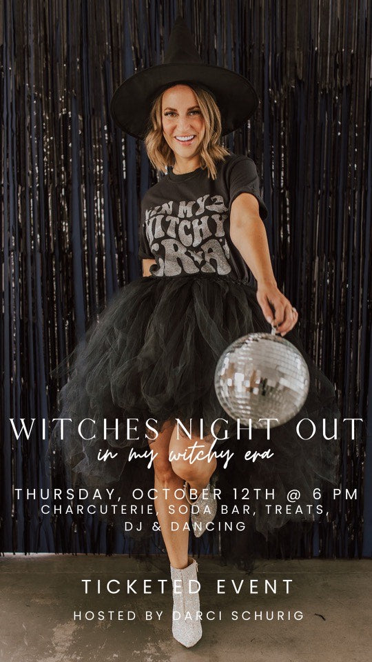 WITCHES NIGHT OUT EVENT TICKET