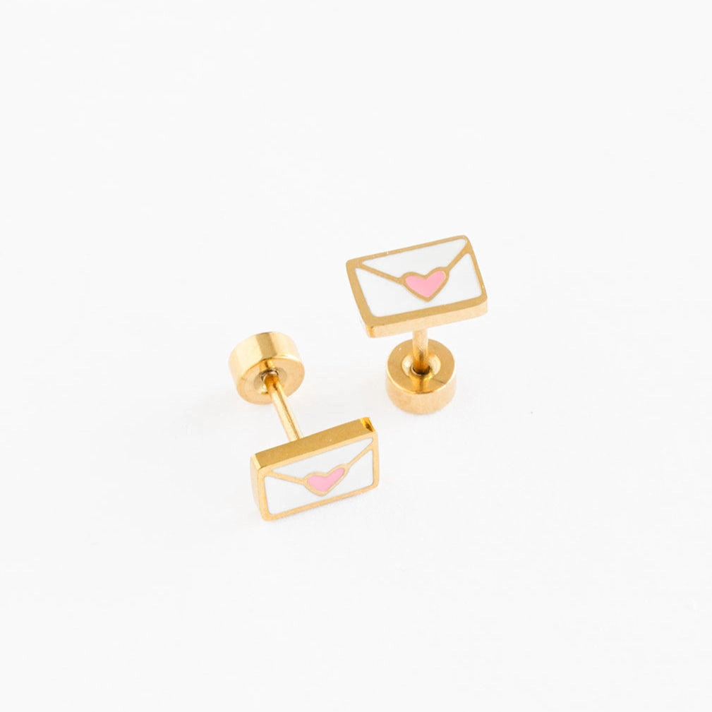 Pip Pop Post Hypoallergenic Earrings in Gold