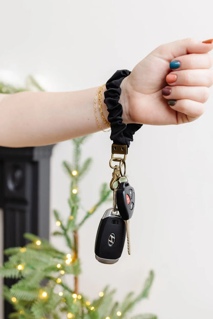 BLACK LUXE KEYCHAIN