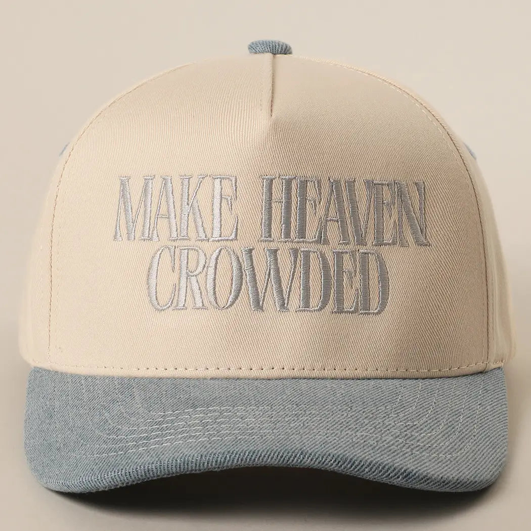 THE MAKE HEAVEN CROWDED HAT IN BLUE