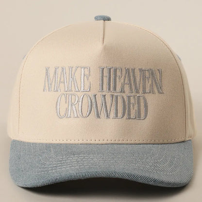 THE MAKE HEAVEN CROWDED HAT IN BLUE