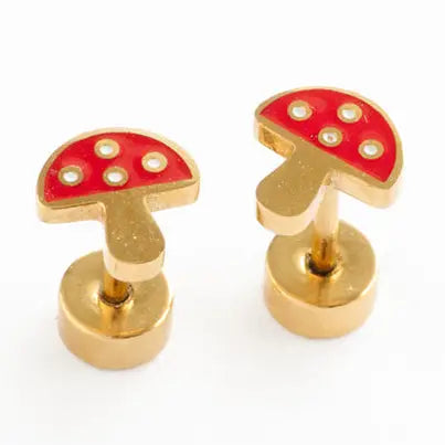Pip Pop Post Hypoallergenic Earrings in Gold