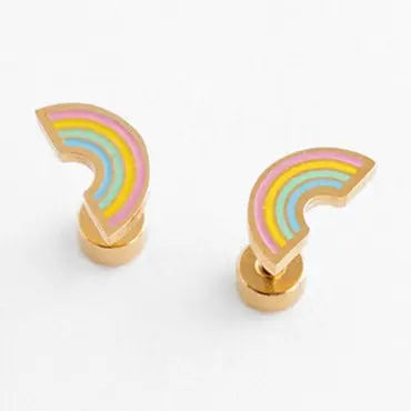 Pip Pop Post Hypoallergenic Earrings in Gold