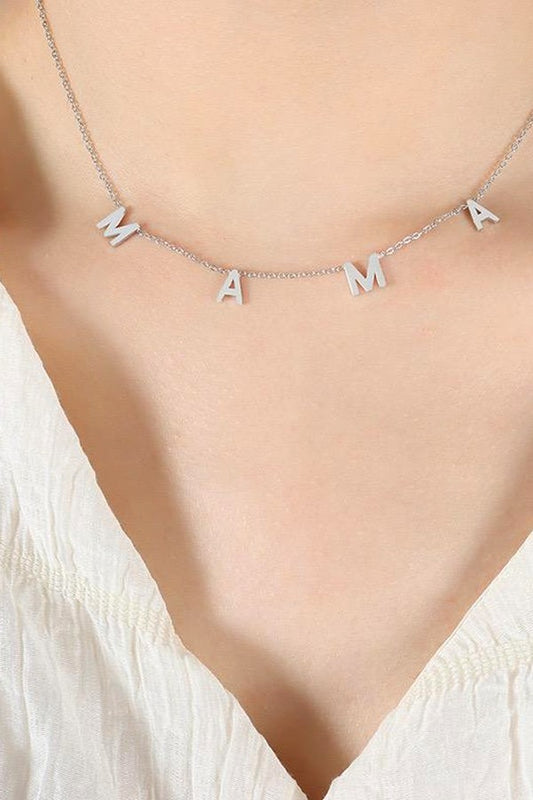 THE SILVER MAMA NECKLACE