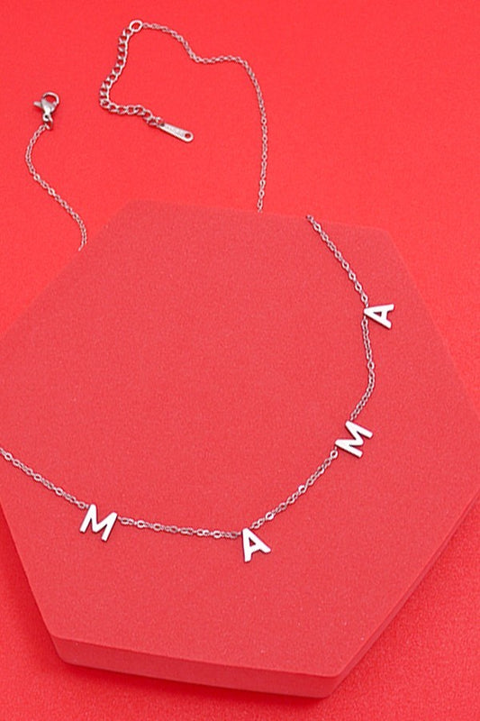 THE SILVER MAMA NECKLACE
