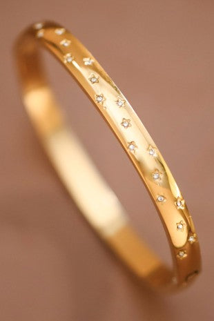 CELESTIAL CRYSTAL CUFF BRACELET