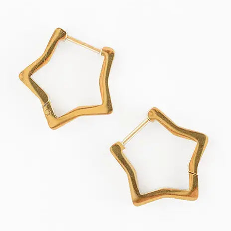 Pip Pop Post Hypoallergenic Earrings in Gold