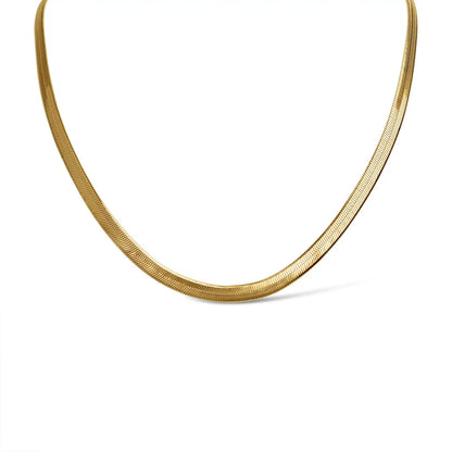 THE ESSENTIAL HERRINGBONE CHOKER