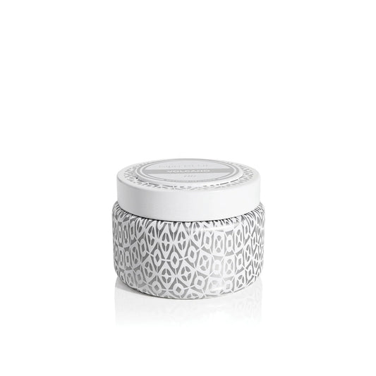 CAPRI BLUE 8 OZ PRINTED TRAVEL TIN