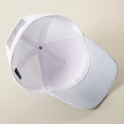 THE USA BLUE GINGHAM HAT