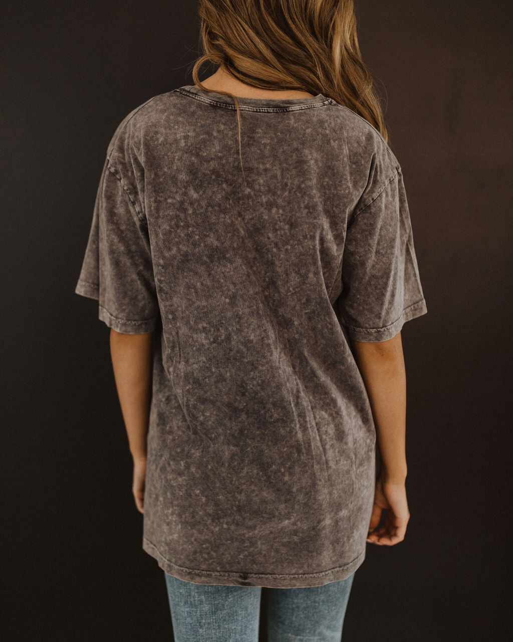 THE FREEDOM RIDER GRAPHIC TEE IN CHARCOAL