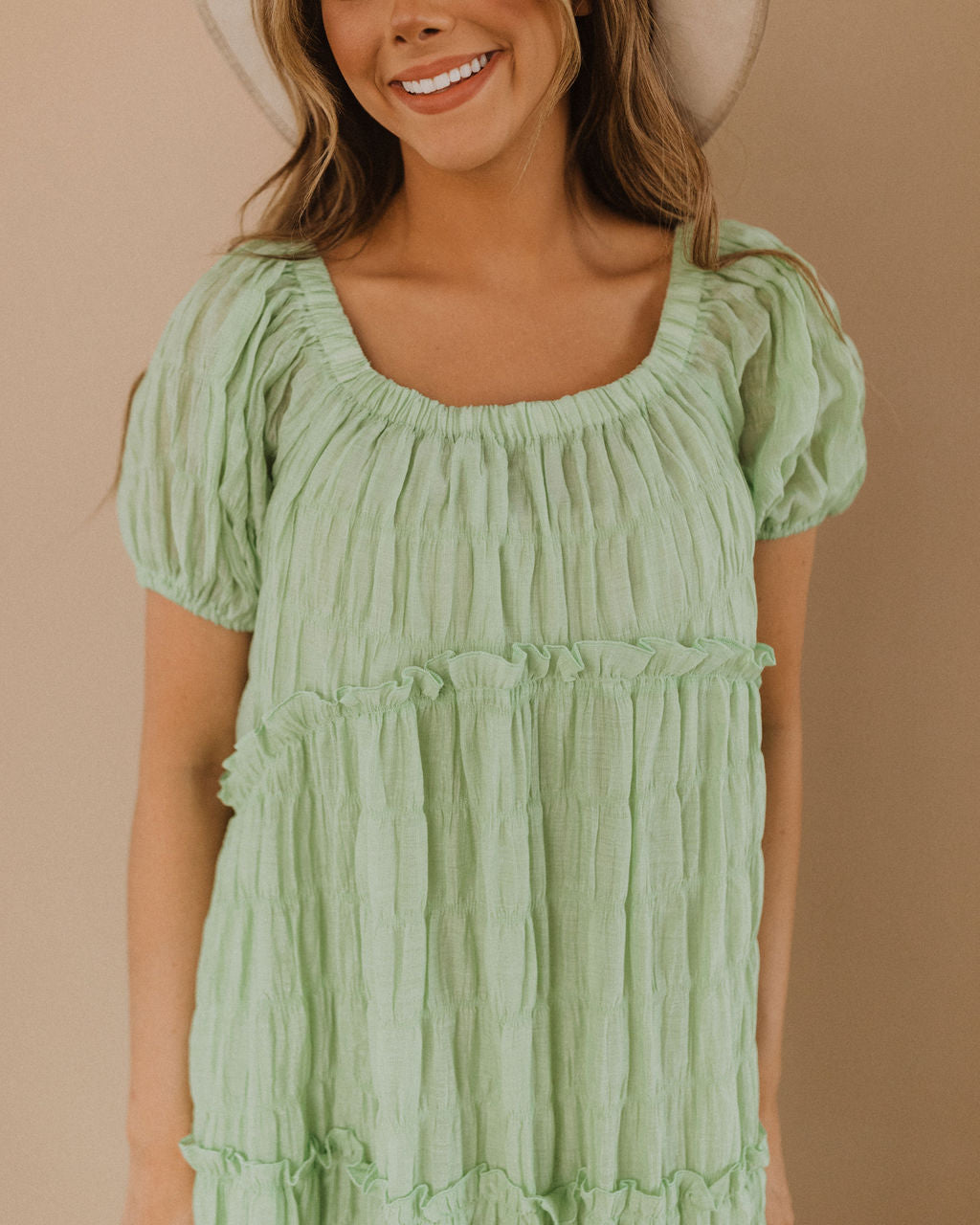 THE LOOK INTO THE SUN MAXI DRESS IN LIME SHERBET
