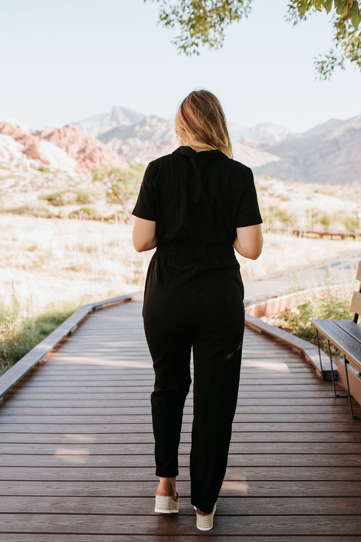 THE GOOD TIMES JUMPSUIT IN BLACK