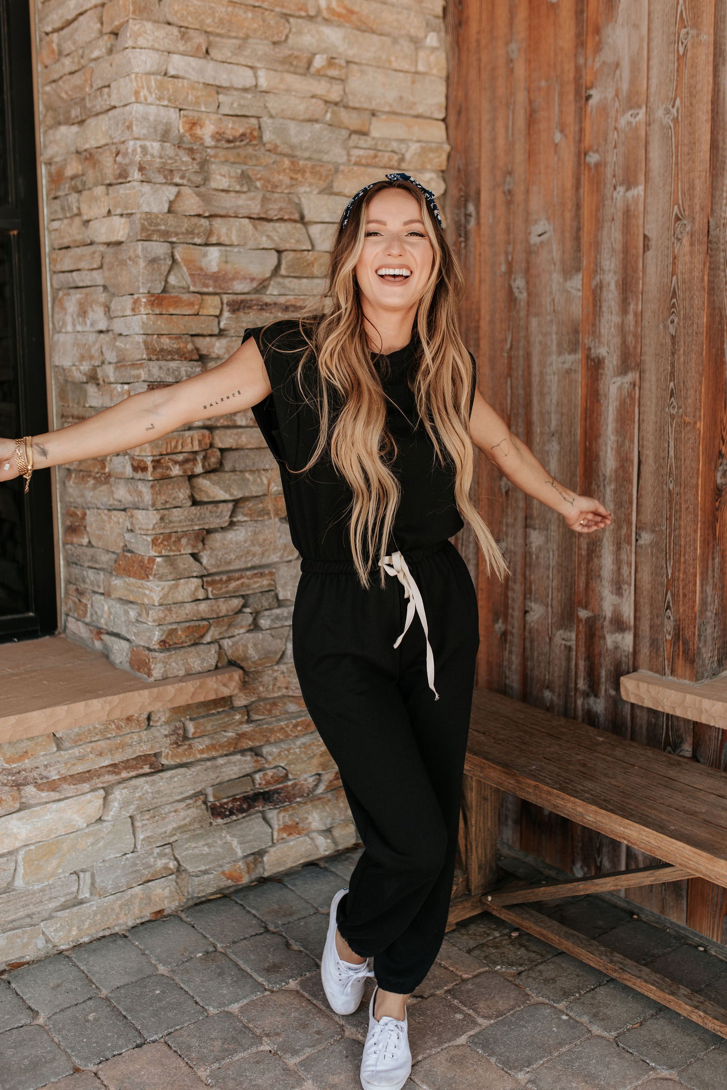THE EASY GOING JUMPSUIT IN BLACK