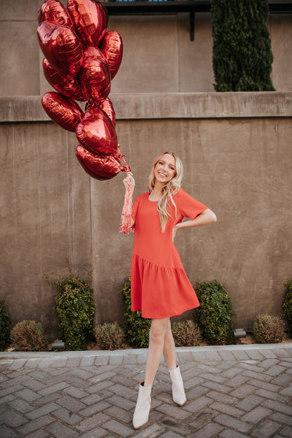 THE P.S. I LOVE YOU DRESS IN RED