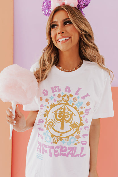 THE SMALL WORLD IN COLOR ADULT TEE BY HAPPY THREADS X PINK DESERT