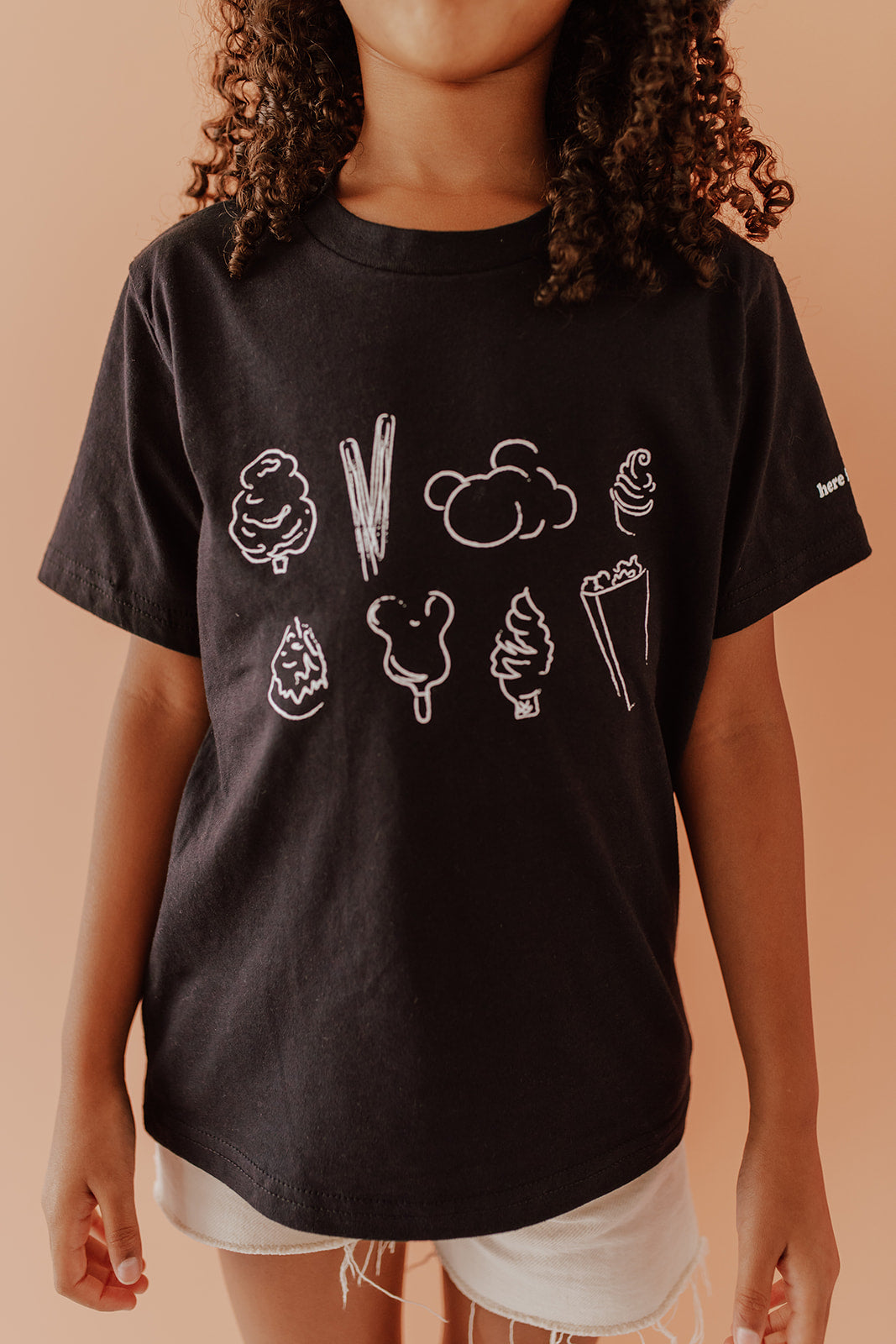 THE SNACK KIDS TEE BY HAPPY THREADS X PINK DESERT