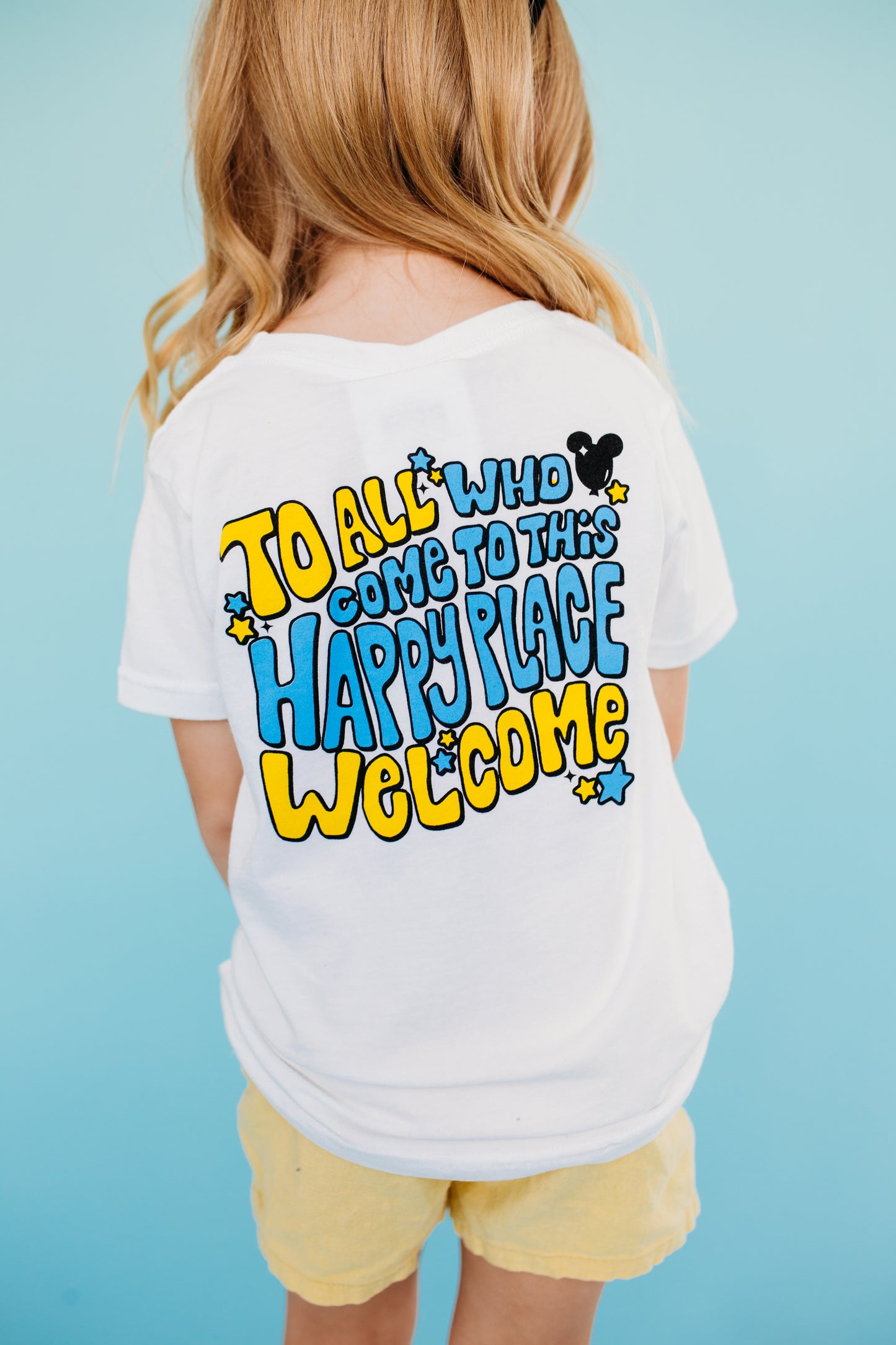 THE HAPPY PLACE KIDS TEE BY HAPPY THREADS X PINK DESERT