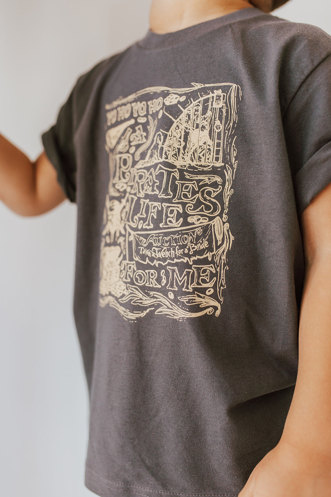 THE PIRATES KIDS TEE BY HAPPY THREADS X PINK DESERT