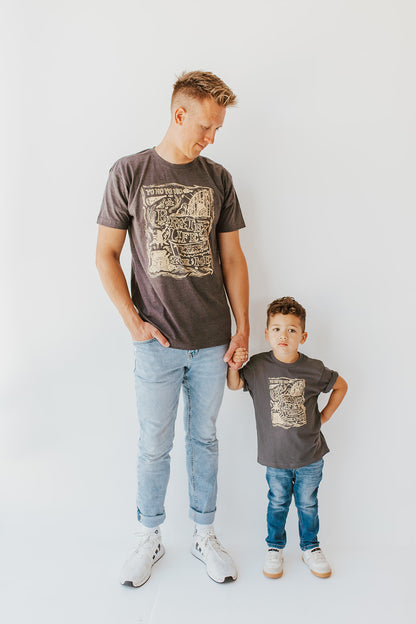 THE PIRATES KIDS TEE BY HAPPY THREADS X PINK DESERT