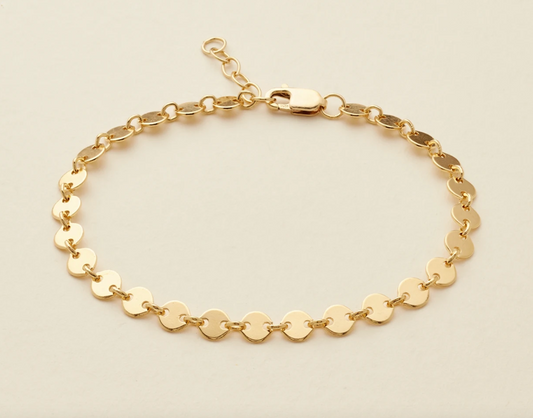 POPPY BRACELET - GOLD FILLED - MADE BY MARY