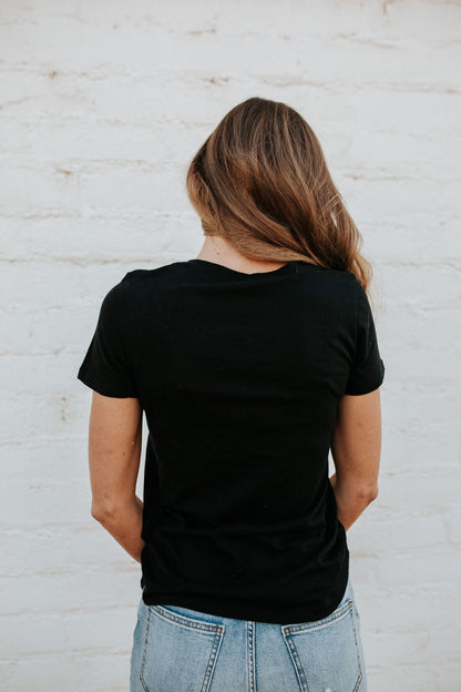 THE WILD WEST GRAPHIC TEE IN BLACK